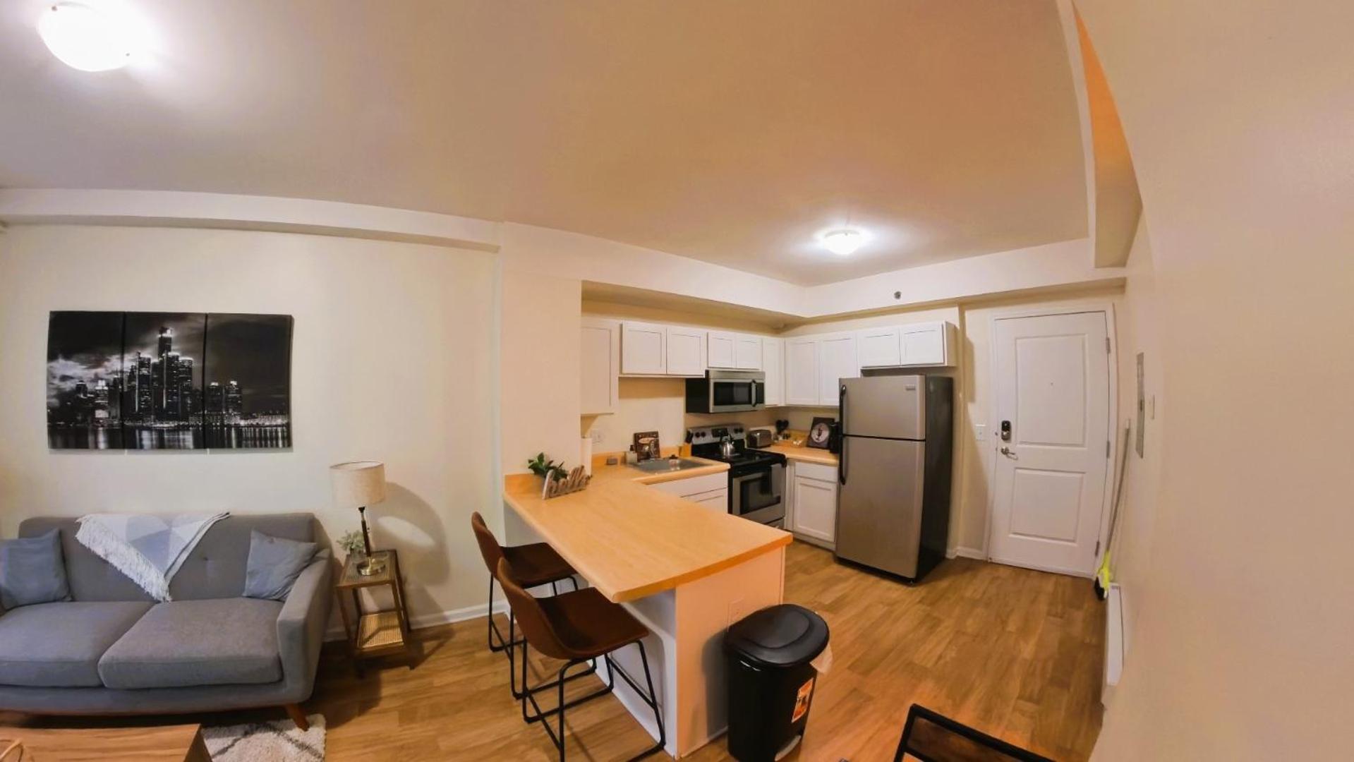 דטרויט Prime City Center Location! 2Br Near Everything! מראה חיצוני תמונה